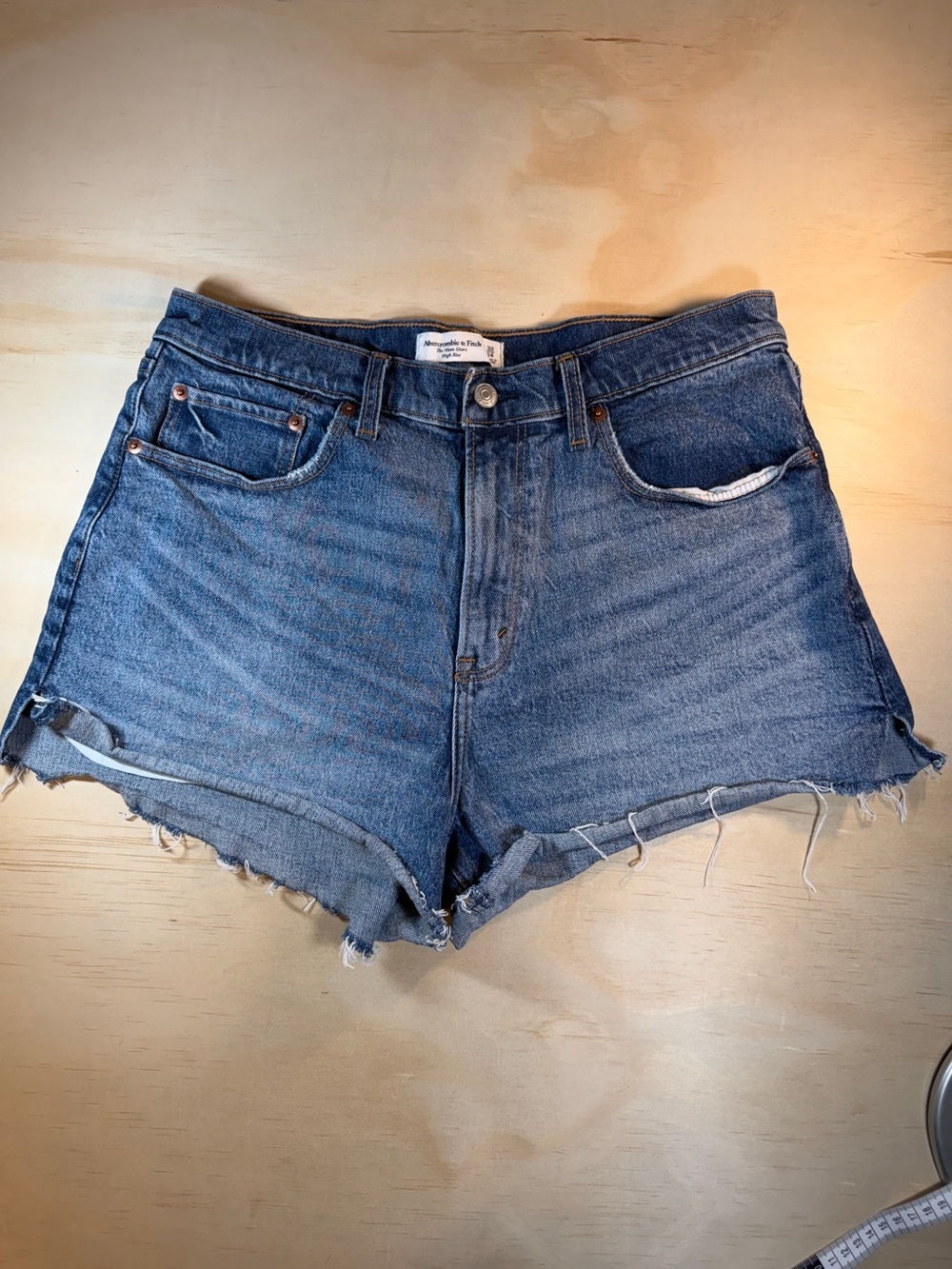 Abercrombie & Fitch Blue Denim Jean Shorts